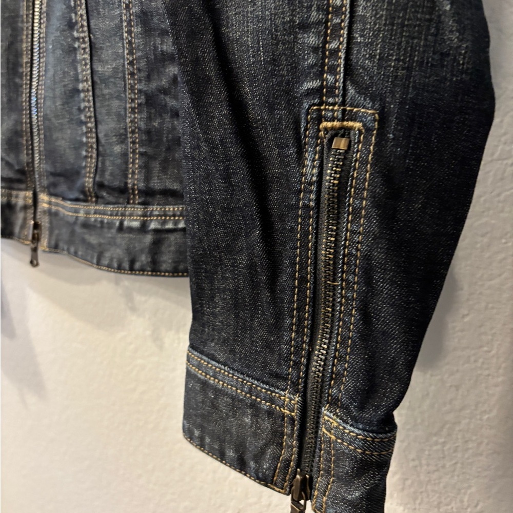 John Varvatos Dark Denim Jacket - Picture 8 of 11
